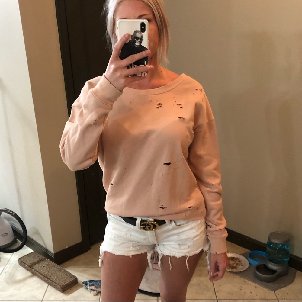 Distressed Pullover - image 1